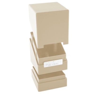Ultimate guard - boîte pour cartes monolith deck case 100+ taille standard sable  Ultimate Guard    075204